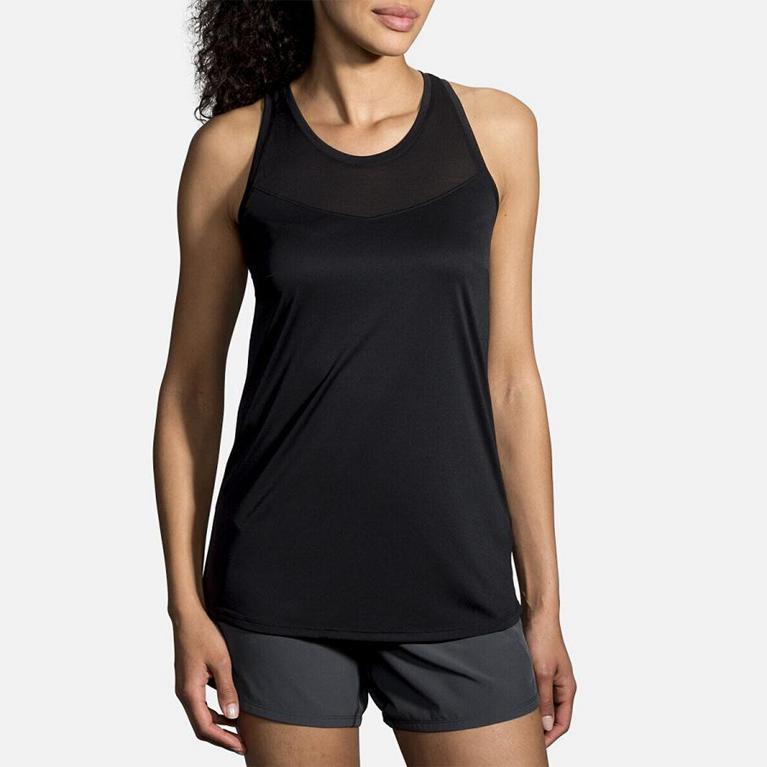 Brooks Stealth Women's Running Tank Top - Grey (76902-FCTY)